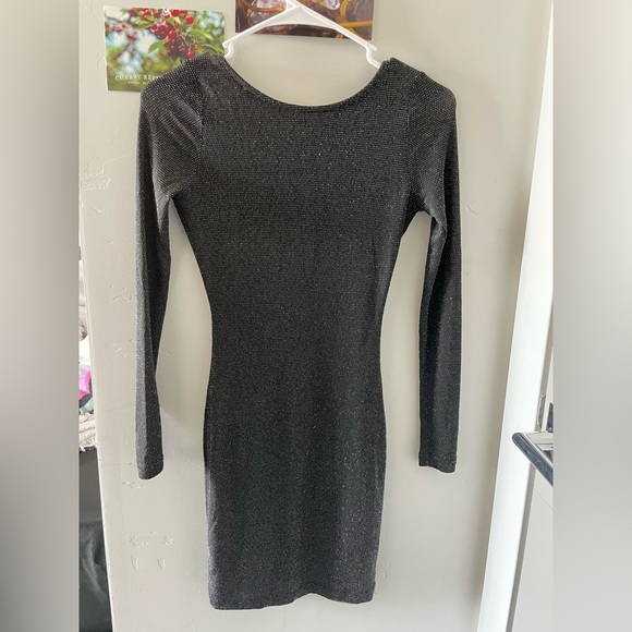 lulus mini bodycon long sleeve dress - Picture 1 of 3